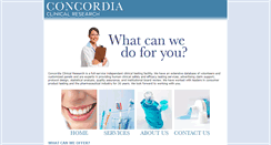 Desktop Screenshot of concordiaclinicalresearch.com